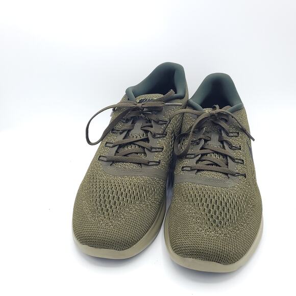 Nike Free RN Olive Green Black Running  831508-303 mens size 12 - Picture 7 of 9